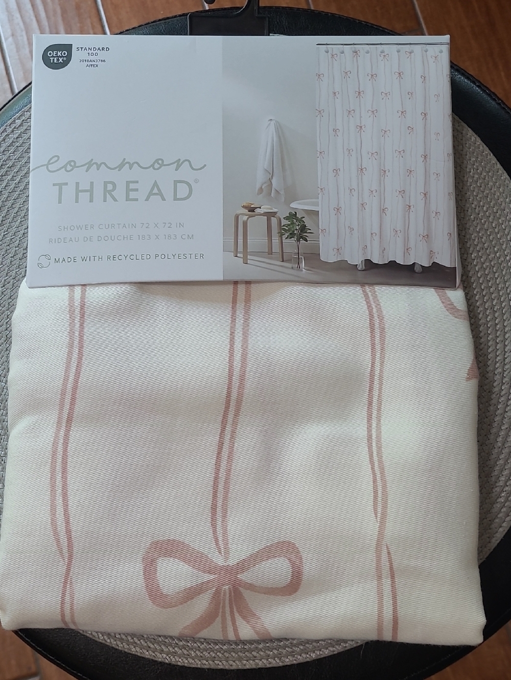 Common Thread Bows & Ribbons Shower Curtain